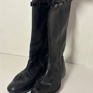 Tod’s Genuine Leather Knee-High Boots | Size 40 | Made in Italy